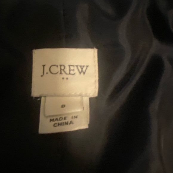 JCREW denim style lined blazer, comfy and like new! - Picture 6 of 14
